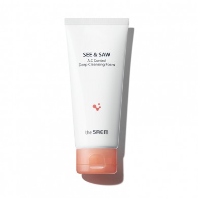 The Saem See & Saw AC Contraol Deep Cleansing Foam