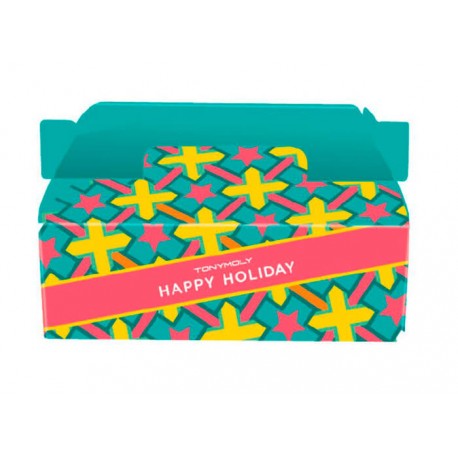 Happy Holiday Box Зеленая Подарочная коробочка (размер L)
