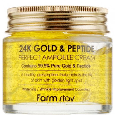 Farmstay 24k Gold & Peptide Perfect Ampoule Cream