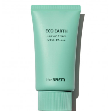 The Saem Eco Earth Cica Sun Cream SPF 50+ PA++++