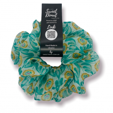Chiffon Scrunchie For Hair SWEET BAGEL XL