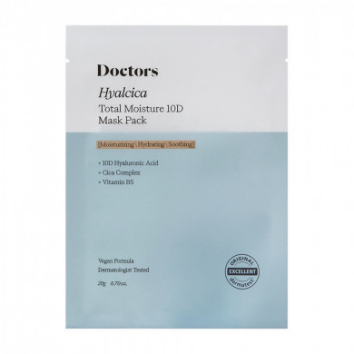 Doctors Hyalcica Total Moisture 10 D Mask Pack