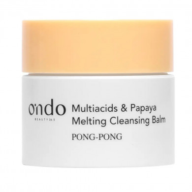 Ondo Beauty 36.5 Multi Acids & Papaya Melting Cleansing Balm