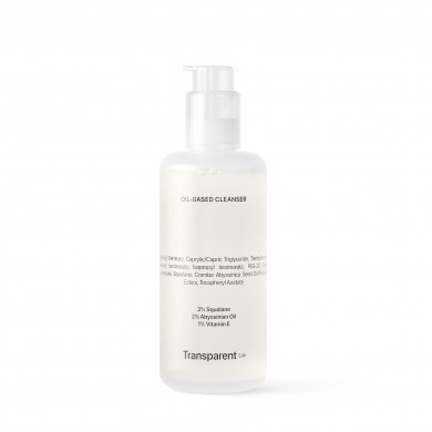 Transparent Lab Oil-Based Cleanser