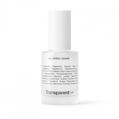 Transparent Lab Oil Patrol Serum