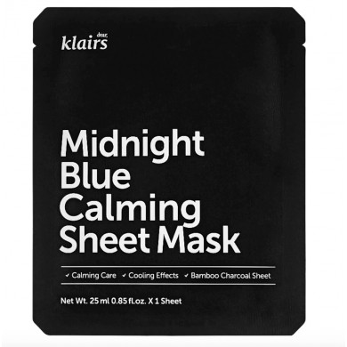 Dear, Klairs Midnight Blue Calming Mask
