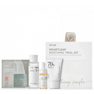 Anua Heartleaf Soothing Trial Kit
