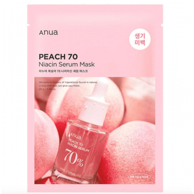 ANUA Peach 70 Niacin Serum Mask