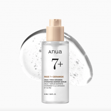 ANUA Rice 7+ Ceramide Hydrating Barrier Serum