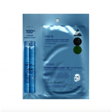 VT Cosmetics Hydrop Reedle Shot 100hL 2Step Hydrogel Mask