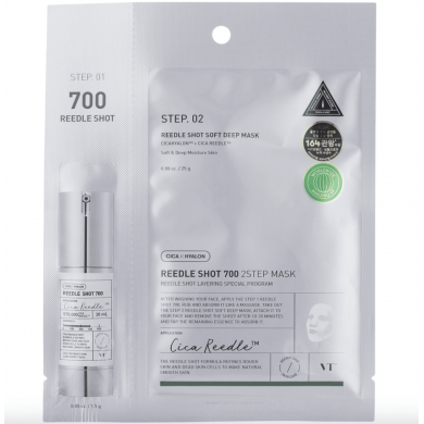 VT Cosmetics Mild Reedle Shot 700 2 Step Mask