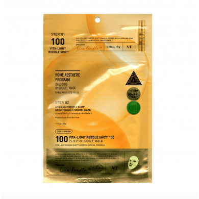 VT Cosmetics Vita-Light Reedle Shot 100 2-Step Mask