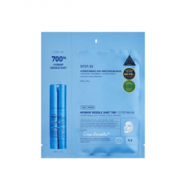 VT Cosmetics Hydrop Reedle Shot 700hL 2Step Mask