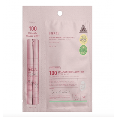 VT Cosmetics Collagen Reedle Shot 100 2Step Mask