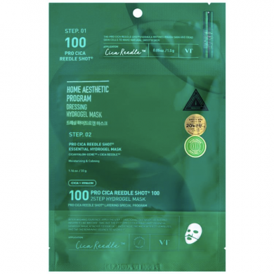 VT Cosmetics Pro Cica Reedle Shot 100 2 Step Hydrogel Mask