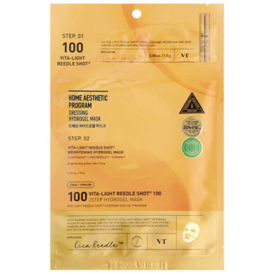 VT Cosmetics Vita-Light Reedle Shot 100 2-Step Mask