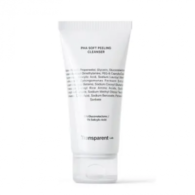 Transparent Lab PHA Soft Peeling Cleanser