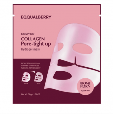 Eqqualberry Collagen Pore-tight Up Hydrogel Mask
