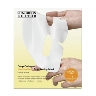 Sungboon Editor Deep Collagen Niacin Vita C Brightening Mask