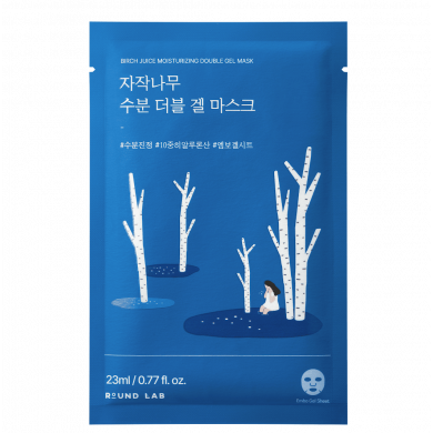 ROUND LAB Birch Juice Moisturizing Double Gel Mask