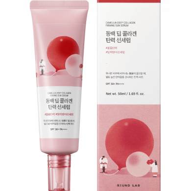ROUND LAB Camellia Deep Collagen Firming Sun Serum