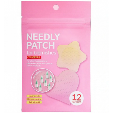Needly Patch for blemishes colorful