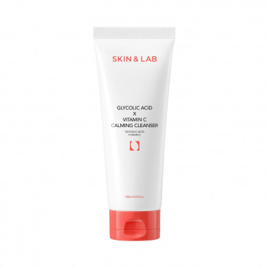 SKIN&LAB Glycolic Acid × Vitamin C Calming Cleanser