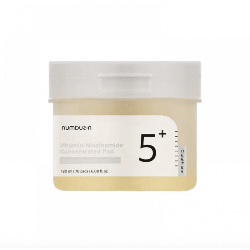 Numbuzin No.5+ Glutathione Vitamin Concentrated Toner Pads