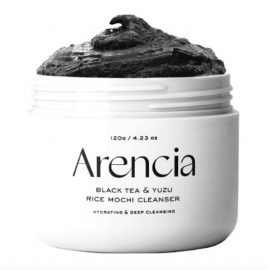 ARENCIA Black Tea & Yuzu Rice Mochi Cleanser