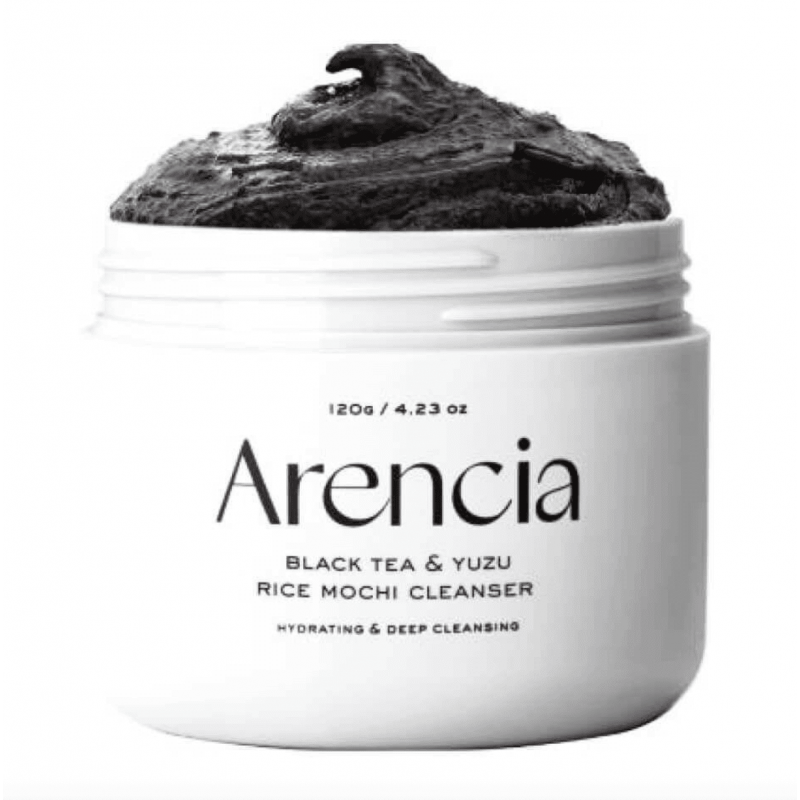 ARENCIA Black Tea & Yuzu Rice Mochi Cleanser