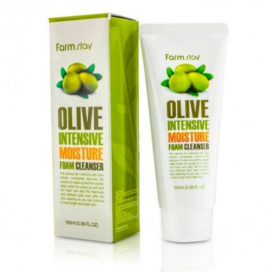 Farmstay Olive Intensive Moisture Foam Cleanser