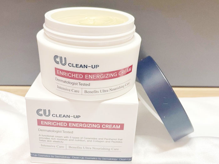CUSKIN Cean-Up Enriched Energizing Cream Питательный крем с церамидами фото 2 / Sweetness