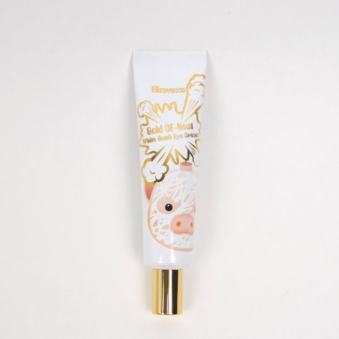 Elizavecca Gold CF-Nest White Bomb Eye Cream Осветляющий крем для век на основе ласточкиного гнезда фото 2 | Sweetness