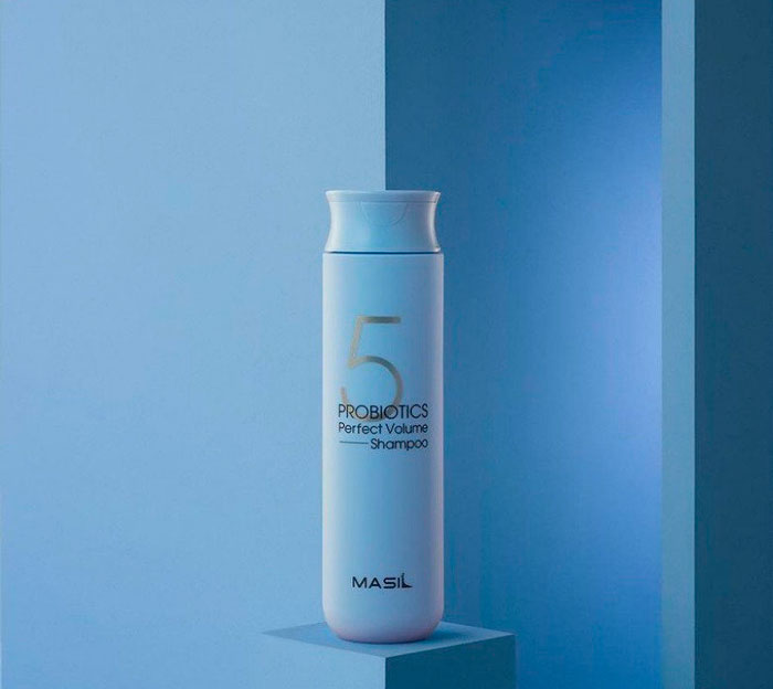 Masil 5 Probiotics Perfect Volume Shampoo Шампунь для объема волос с пробиотиками фото 2 / Sweetness