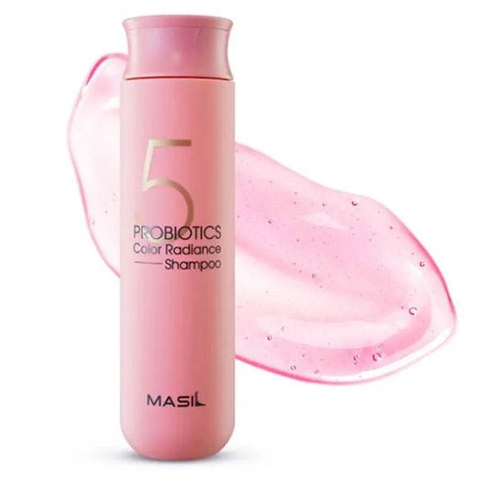 Masil 5 Probiotics Color Radiance Shampoo Шампунь с пробиотиками для защиты цвета Masil фото 2 / Sweetness