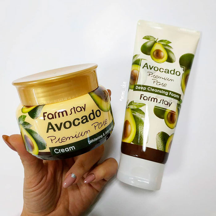 Крем для лица от морщин Farmstay Avocado Cream фото 3 / Sweetness