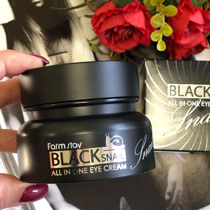 farmstay black snail all in one eye cream