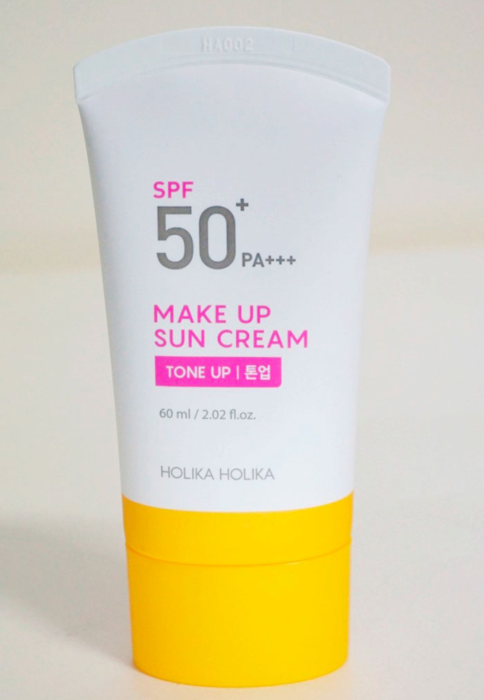 Holika Holika Make-up Sun Cream SPF 50 PA+++ Солнцезащитный крем/база под макияж фото 1 / Sweetness