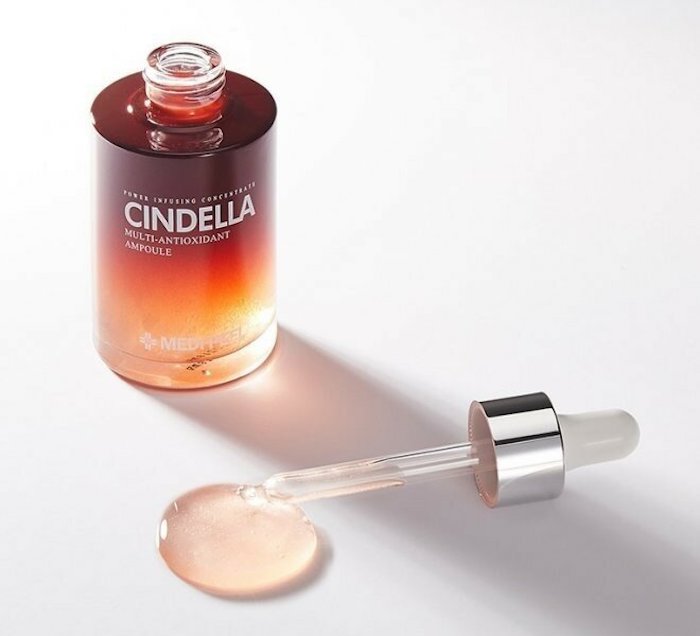 Антиоксидантная мульти-сыворотка с пептидами Medi-peel Cindella Multi-Antioxidant Ampoule фото 3 | Корейская косметика Sweetness