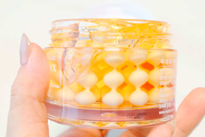 Medi-peel Gold Age Tox Cream Антивозрастной капсульный крем с экстрактом золотого шелкопряда фото 3 / Sweetness