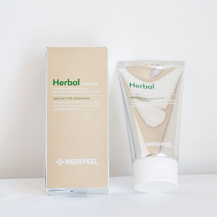 MEDI-PEEL Herbal Peel Tox Wash Off Type Cream Mask Очищающая маска-пилинг с эффектом детокса фото 1 / Sweetness