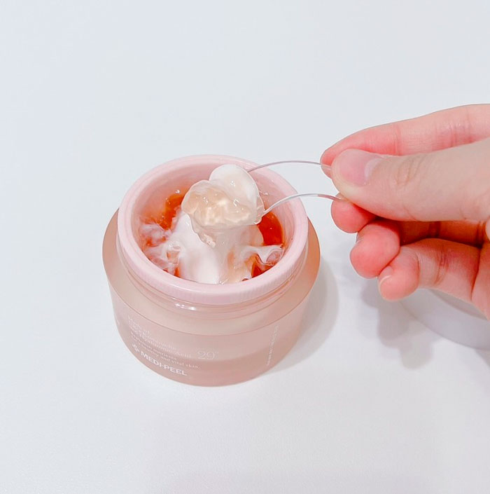 MEDI-PEEL Hyal Kombucha Tea Tox Cream Увлажняющий ампульный с комбучей крем для повышения эластичности кожи фото 4 / Sweetness