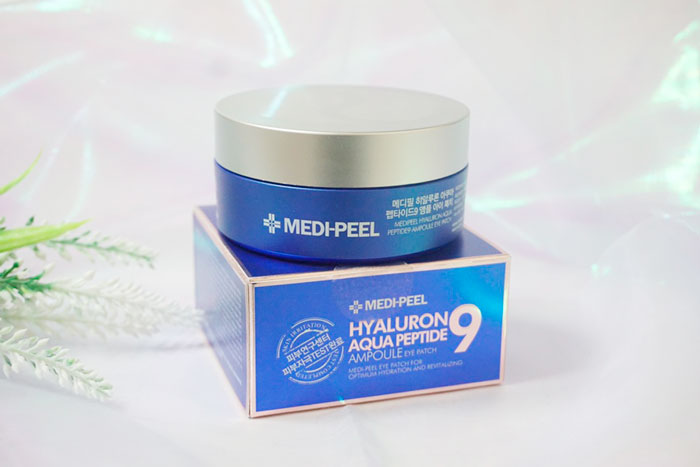 Medi-Peel Hyaluron Aqua Peptide 9 Ampoule Eye Patch Увлажняющие гидрогелевые патчи с пептидами фото 1 / Sweetness