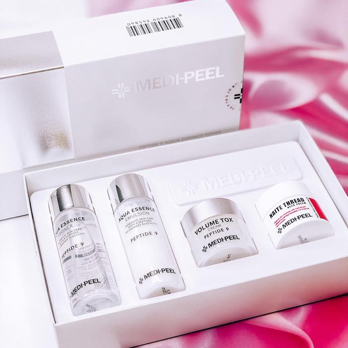Косметический набор мини-средств с пептидами Medipeel Peptide Skincare Trial Kit фото 5| Корейская косметика Sweetness