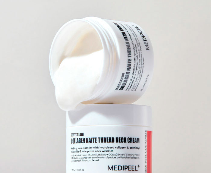MEDI-PEEL Premium Collagen Thread Neck Cream 2.0 Антивозрастной крем для шеи фото 2 / Sweetness