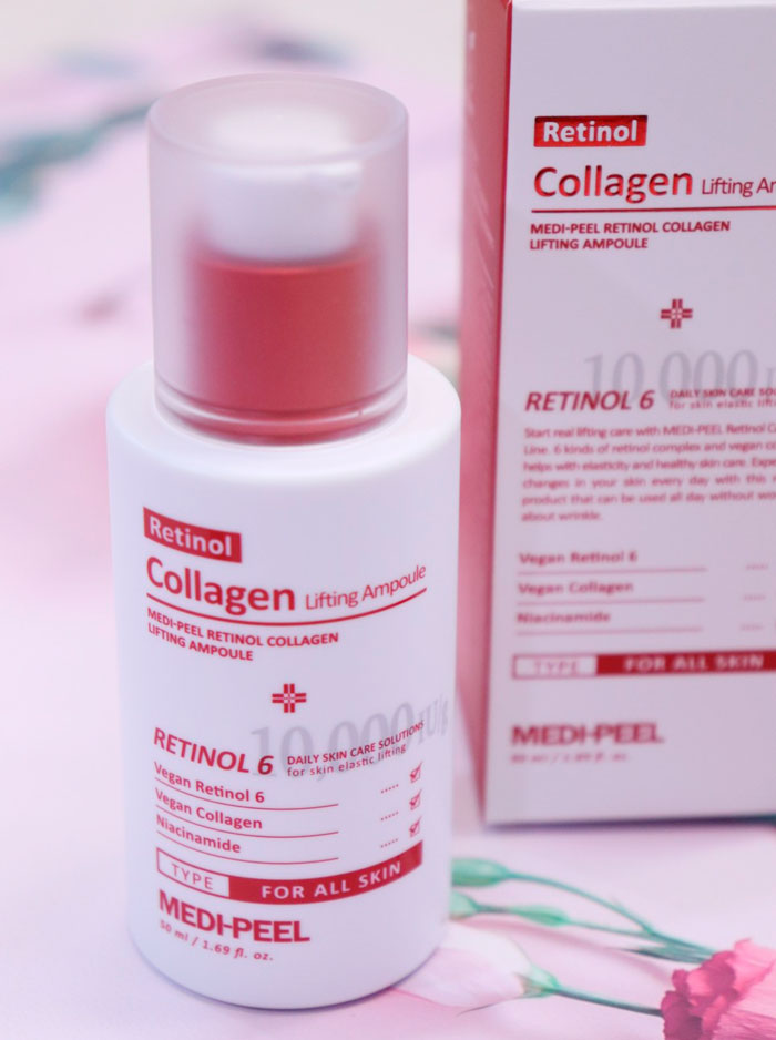 MEDI-PEEL Retinol Collagen Lifting Ampoule Лифтинг-ампула с ретинолом и коллагеном фото 2 / Sweetness