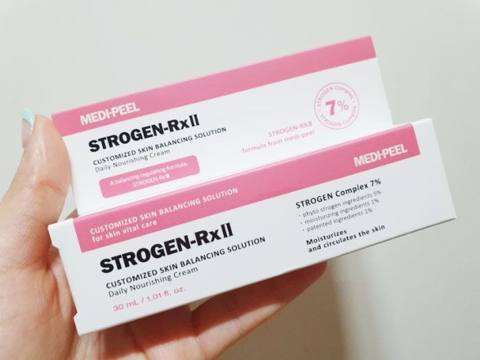 MEDI-PEEL Strogen RX II Cream Регенерирующий крем с комплексом фитоэстрогенов фото 1 / Sweetness