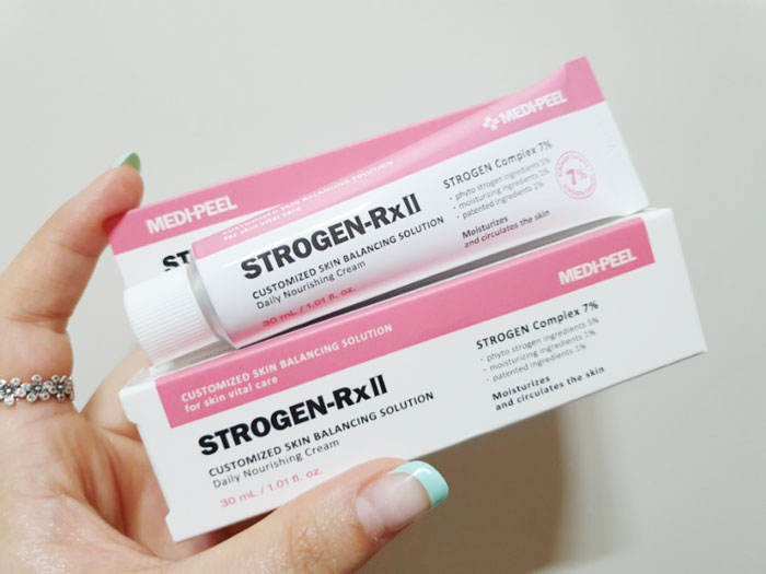 MEDI-PEEL Strogen RX II Cream Регенерирующий крем с комплексом фитоэстрогенов фото 2 / Sweetness