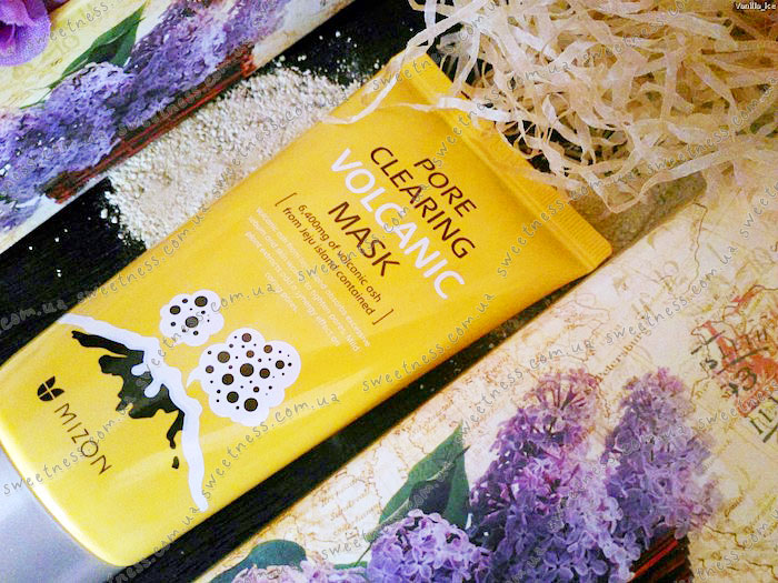 Маска с пеплом вулкана Mizon Pore Clearing Volcanic Mask фото 1 | Корейская косметика Sweetness