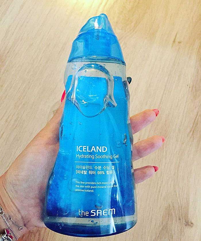 гель для увлажнения The Saem Iceland Hydrating Soothing Gel фото 6 | Sweetness
